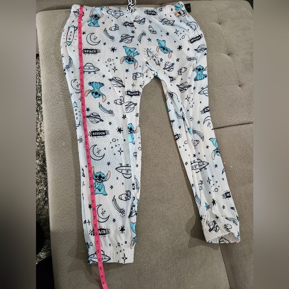 3/$25 - NWT - Women’s Disney Stitch Pajama Pants Light Weight Great - Picture 15 of 16